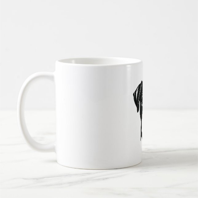 Boxer Dog Kaffeetasse (Links)
