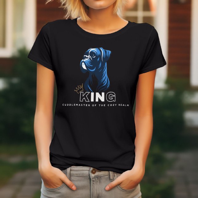 Boxer Dog - King Cuddle Master T-Shirt (Von Creator hochgeladen)