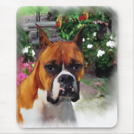 Boxer Dog Kunstgeschenke Mousepad