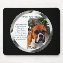 Boxer Dog Kunstgeschenke Mousepad