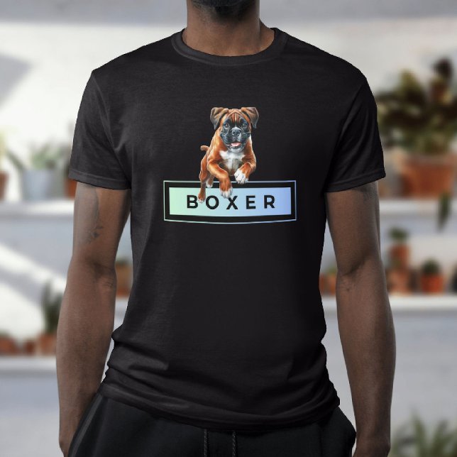 Boxer Dog - Leaps & Bounds T-Shirt (Von Creator hochgeladen)