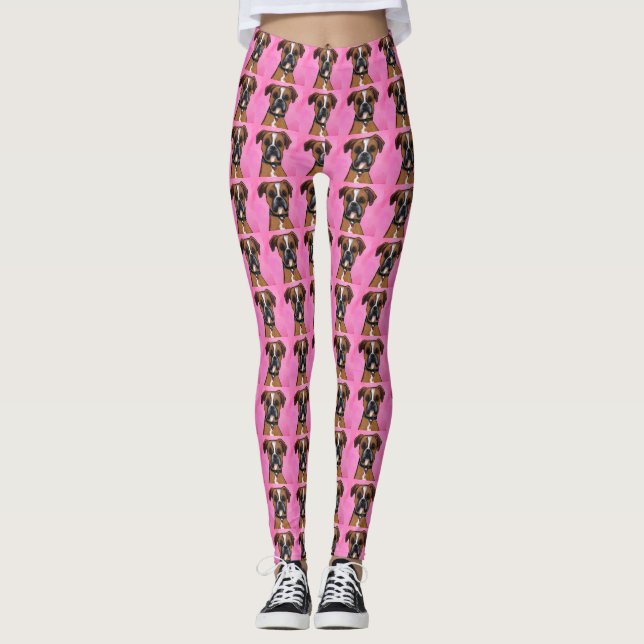 BOXER DOG LEGGINGS (Vorderseite)