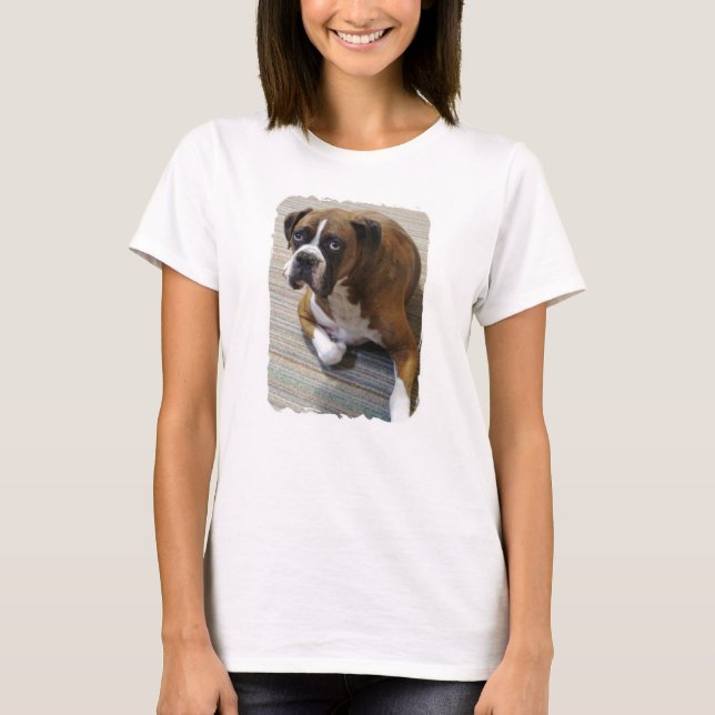 Boxer Dog Long Sleeve T - Shirt (Vorderseite)