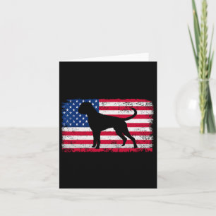Boxer Dog Lover 4. Juli Patriotische amerikanische Karte
