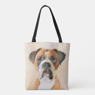 Boxer Dog Malerei unzugeschnittene ursprüngliche T