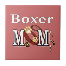 Boxer Dog MAMA Fliese