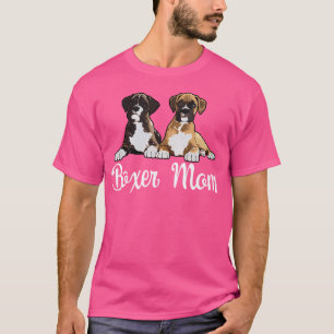 Boxer Dog Mama Funny Boxer Eigentümer T-Shirt
