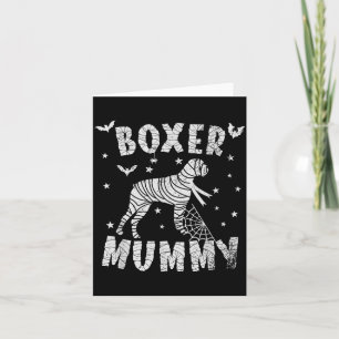 Boxer Dog Mama - Halloween Karte