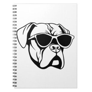 Boxer Dog Notizblock