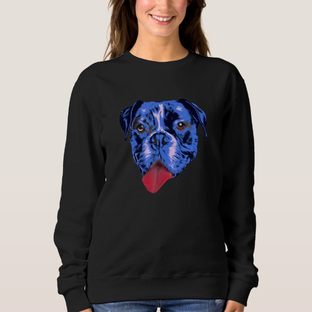 Boxer Dog Pet, Novel for Puppy, Hund Sweatshirt (Vorderseite)