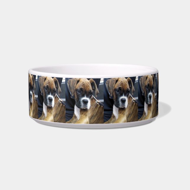 BOXER DOG PUPPY Hundeschale Napf (Rechts)