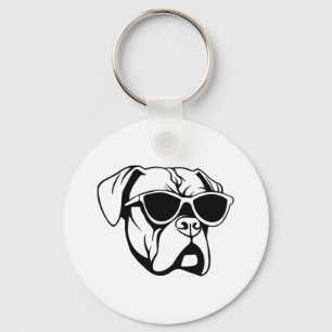 Boxer Dog Schlüsselanhänger