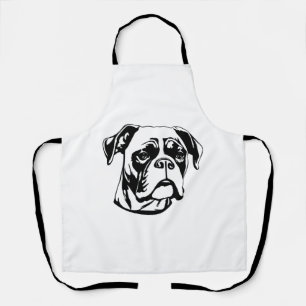 Boxer Dog Schürze