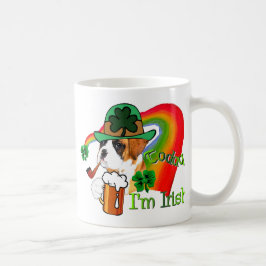 Boxer Dog St Patrick's Day Tasse
