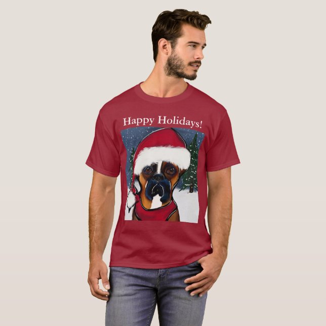 Boxer Dog T-Shirt (Vorne ganz)