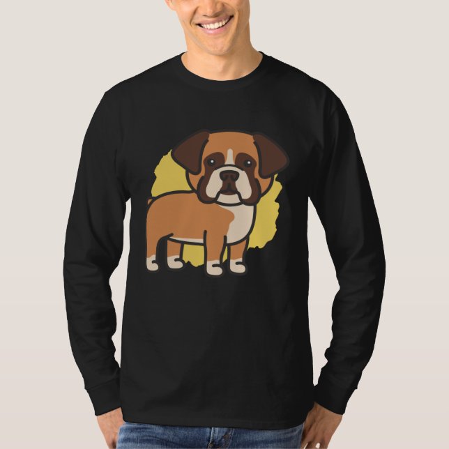 Boxer dog T-Shirt (Vorderseite)