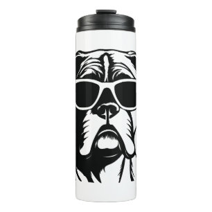 Boxer Dog Thermosbecher