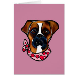Boxer Dog Valentine