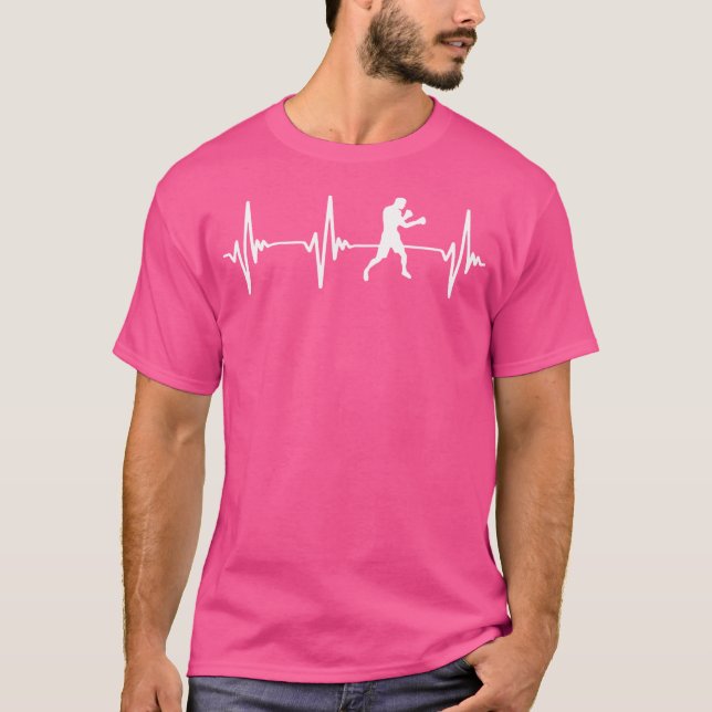 Boxer Ekg T-Shirt (Vorderseite)