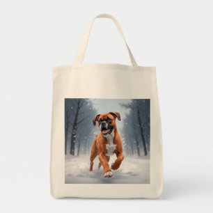 Boxer Elegant Grocero Tragetasche