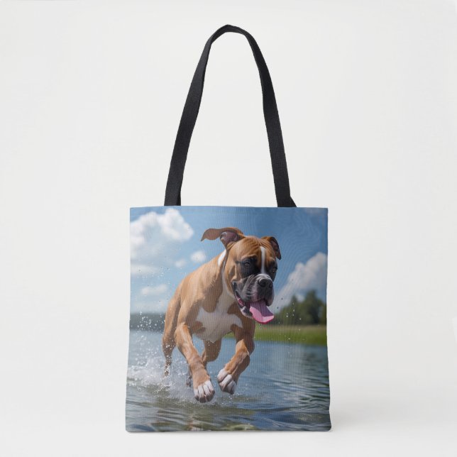Boxer Elegant Tote Bag (Vorderseite)