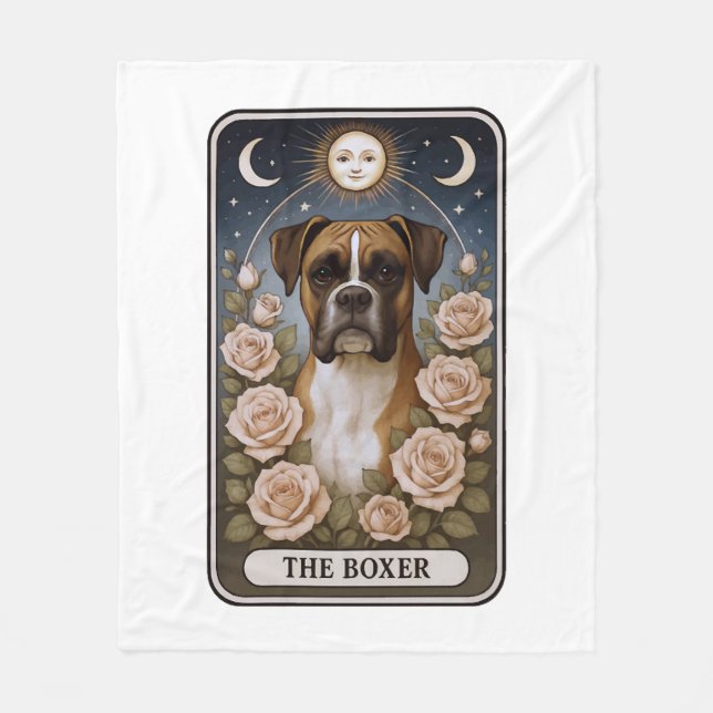 Boxer Fleecedecke (Vorderseite)
