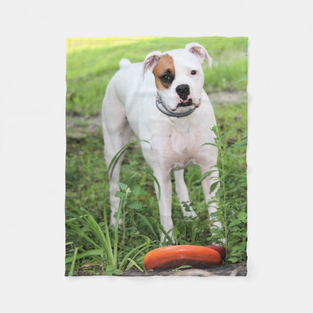 Boxer Fleecedecke (Vorderseite)