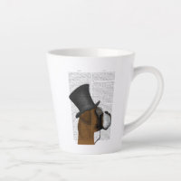 Boxer, formaler Hund und Hut
