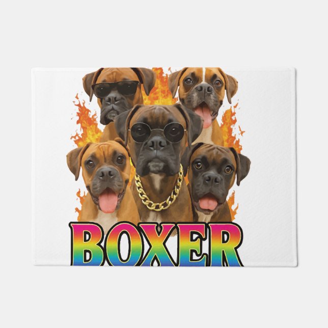 Boxer  fußmatte (Vorderseite)