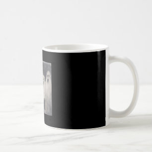 Boxer-Geist lustiger Halloween-Schreckhund spooky Kaffeetasse