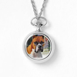 Boxer gibt, wo Liebe wächst Armbanduhr