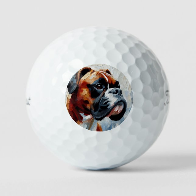 Boxer Golfball (Vorderseite)