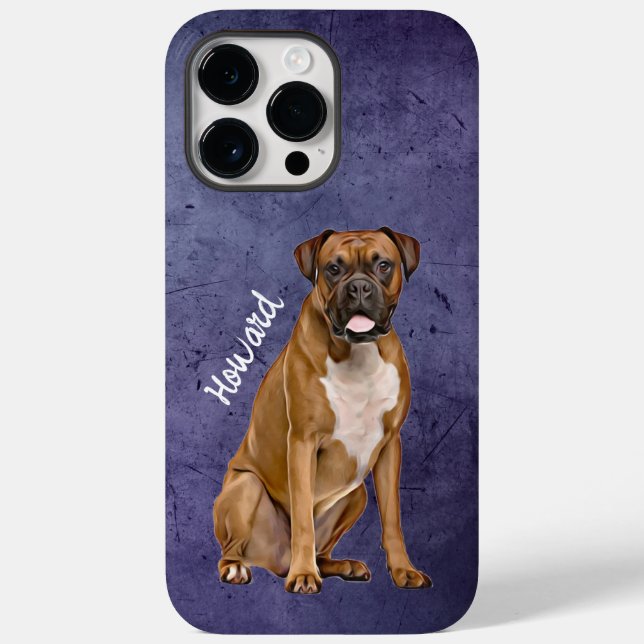 Boxer Grunge Case-Mate iPhone Case (Rückseite)