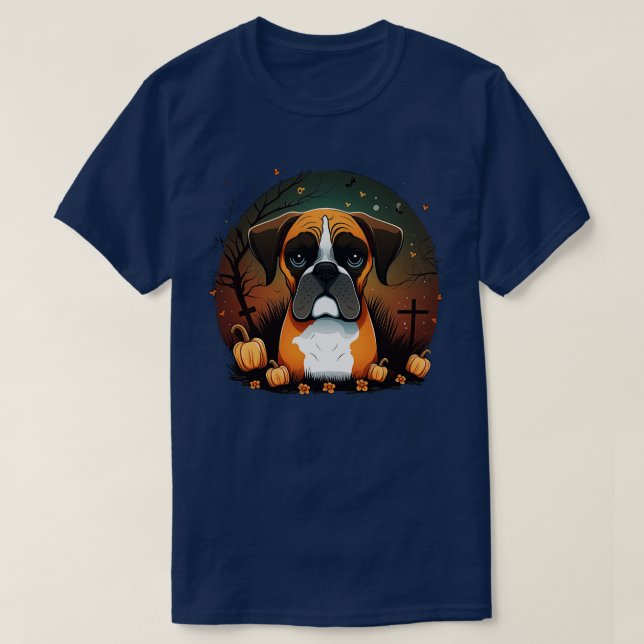 Boxer halloween 3 T-Shirt (Design vorne)