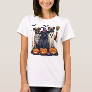 Boxer Halloween Kostüm Süßer Gruseliger Hunde Lieb T-Shirt