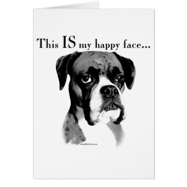 Boxer Happy Face (Vorne)