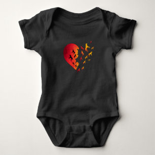 Boxer Heart Dog Besitzer Funny Animal Gips für sie Baby Strampler