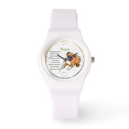 Boxer Heritage of Liebe Armbanduhr