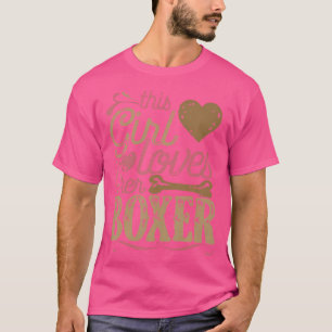 Boxer Hund Besitzer von Hunden T-Shirt
