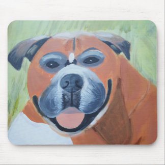 Boxer-Hund-Mauspad Mousepad