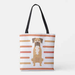 Boxer-Hund-Tasche, Strandtasche, Einkaufstasche