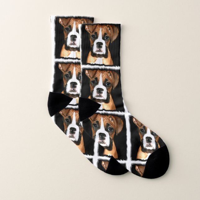Boxer-Hündchensocken Socken (Paar)