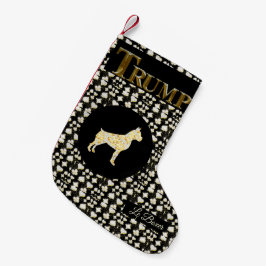 BOXER-HUNDE-BLING KLEINER WEIHNACHTSSTRUMPF