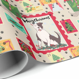 Boxer-Hunde-Geschenkverpackung Geschenkpapier