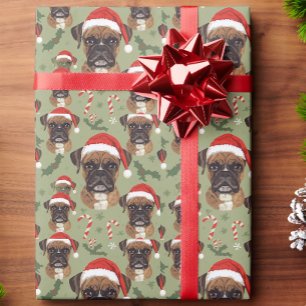 Boxer-Hunde-Geschenkverpackung Geschenkpapier