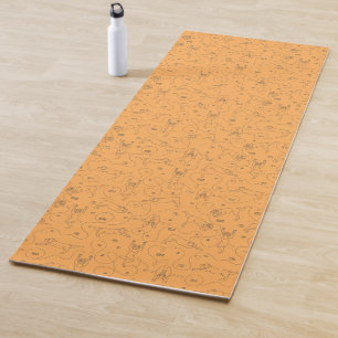 Boxer-Hunde-Yoga-Pose Yogamatte