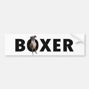Boxer-HundeAutoaufkleber - BOXER Autoaufkleber