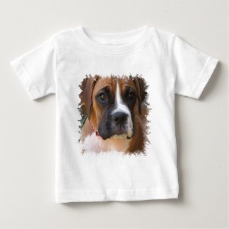 Boxer-Hundeentwurfs-Baby-T - Shirt