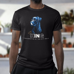 Boxer-Hundekönig Kuschelmeister T-Shirt