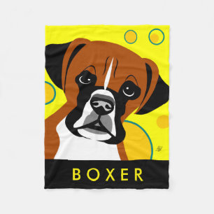 Boxer-Hundeliebhaber-Geschenke Fleecedecke